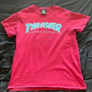 Thrasher Skateboard Magazine T-shirt Mens Small Red
Retro Short Sleeve Skater